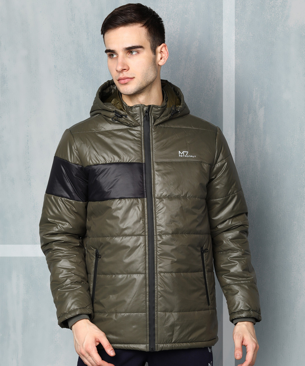 Image of M7 By Metronaut Full Sleeve Solid Men Jacket