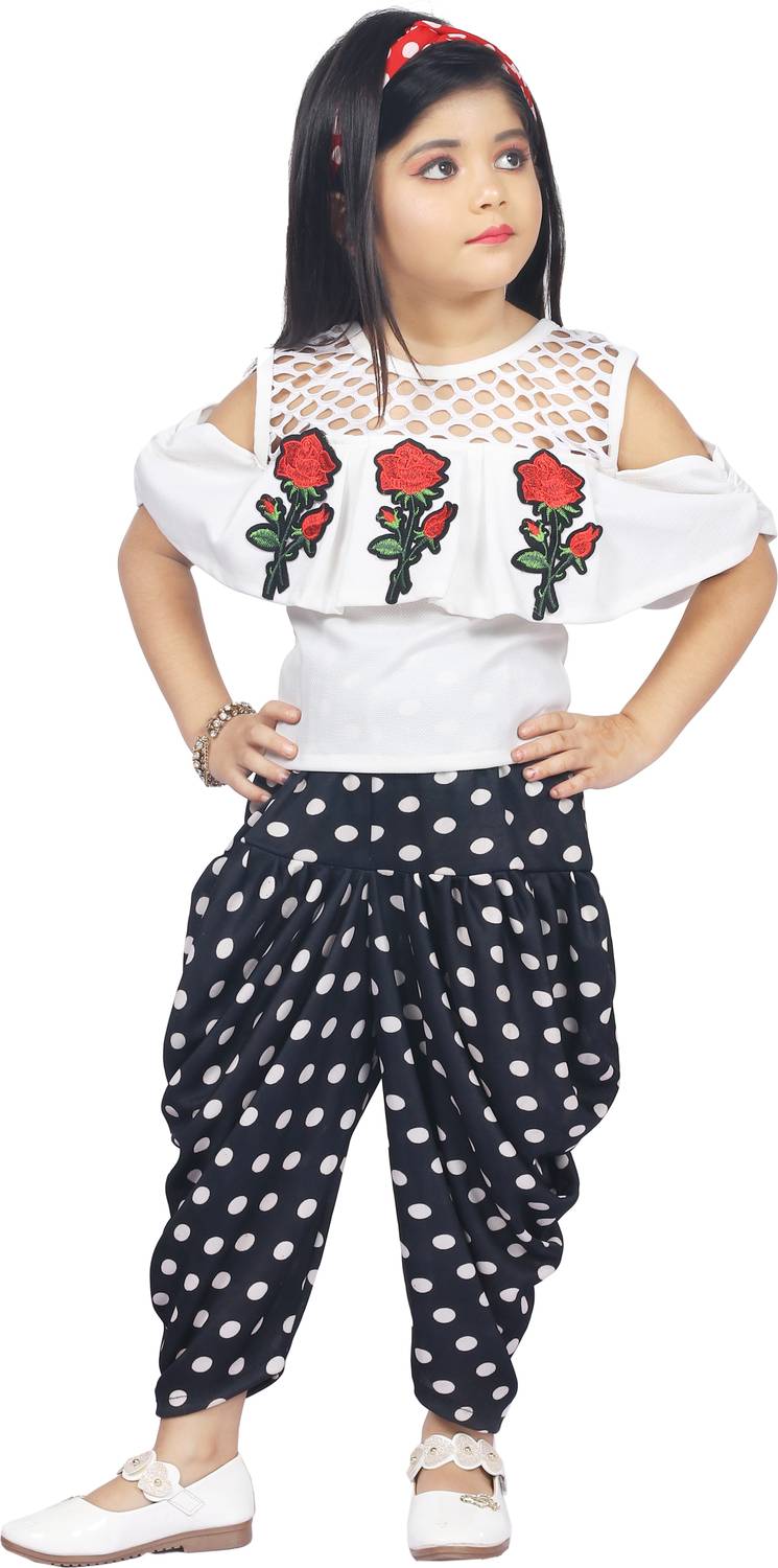 Bismillah Today Fashions Girls Party(Festive) Top Pant