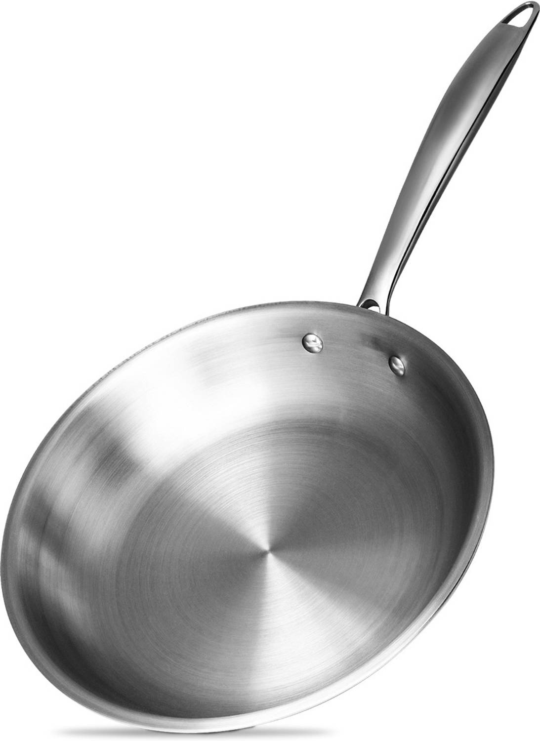 BERGNER Argent Tri-ply 1 Litre Fry Pan 20 cm diameter 1 L capacity