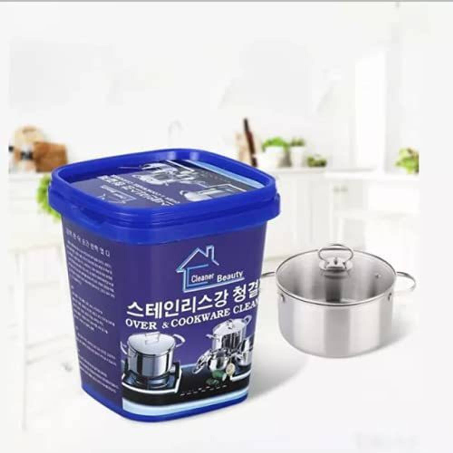 BKKTRADERS Cookware Cleaner | Oven Cleaning Cream| Stainless Steel Cleaning Paste Kitchen Cleaner