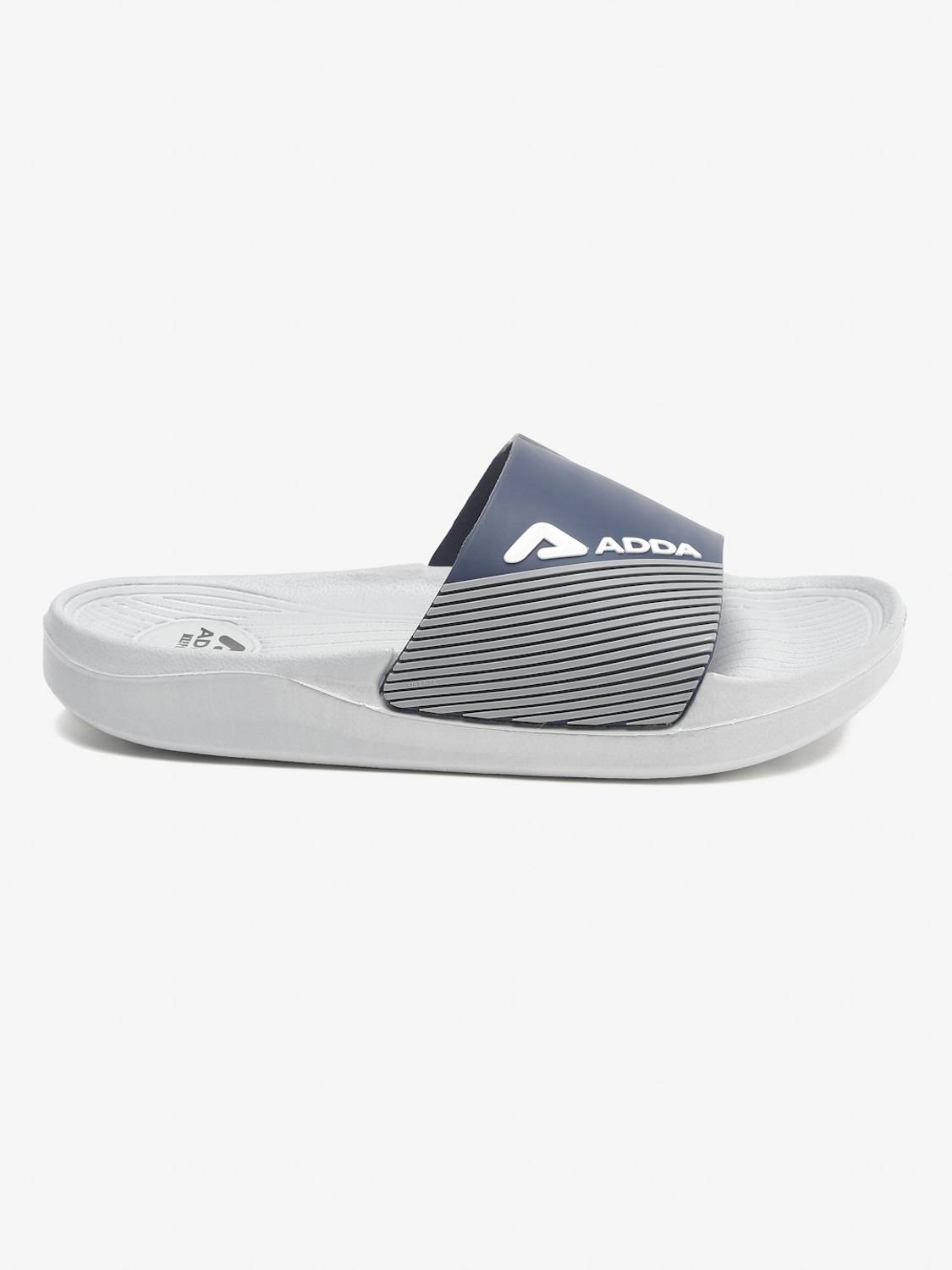 Adda Men Gray Slides - Image 3