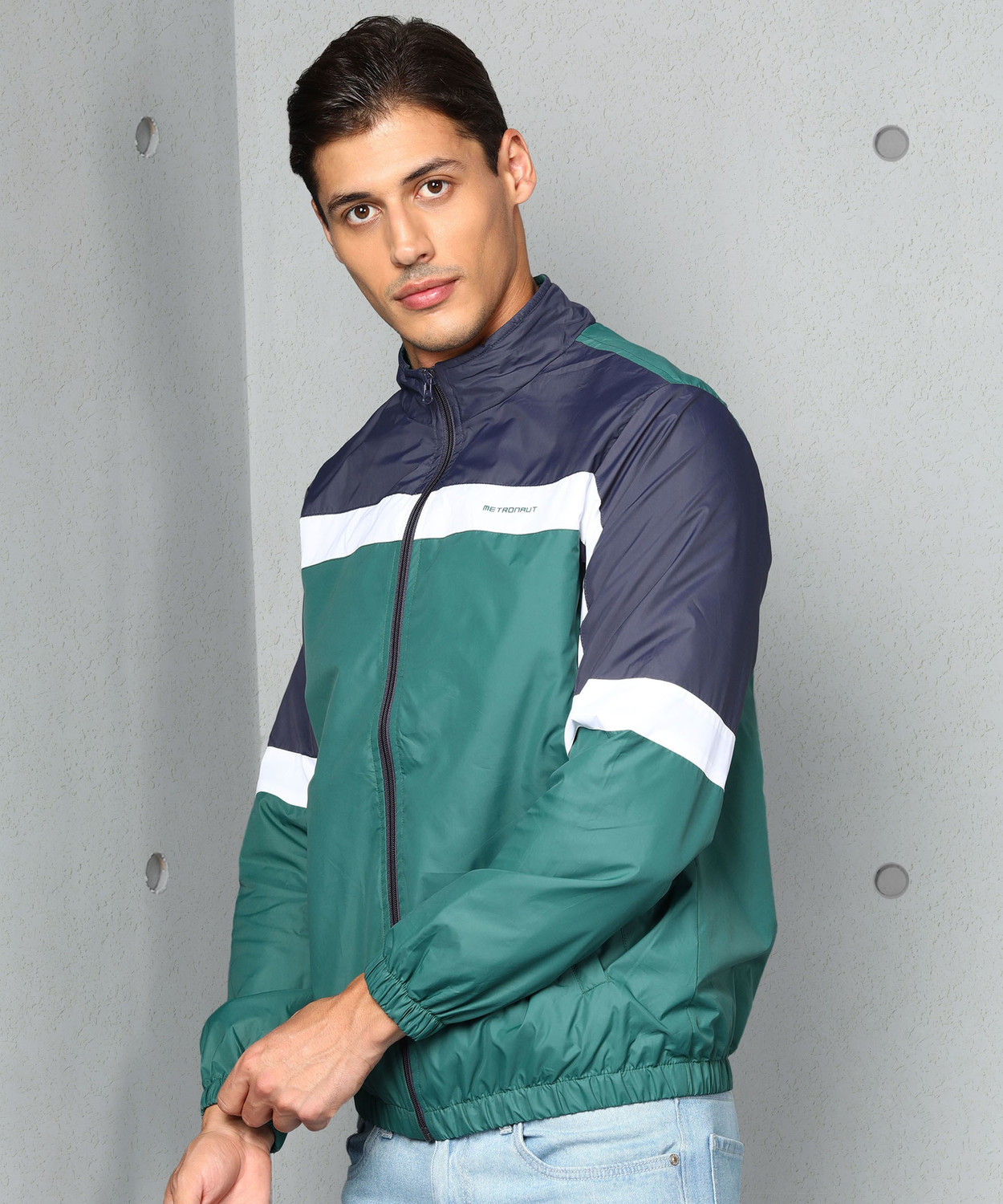 Image of METRONAUT Solid Men Wind Cheater