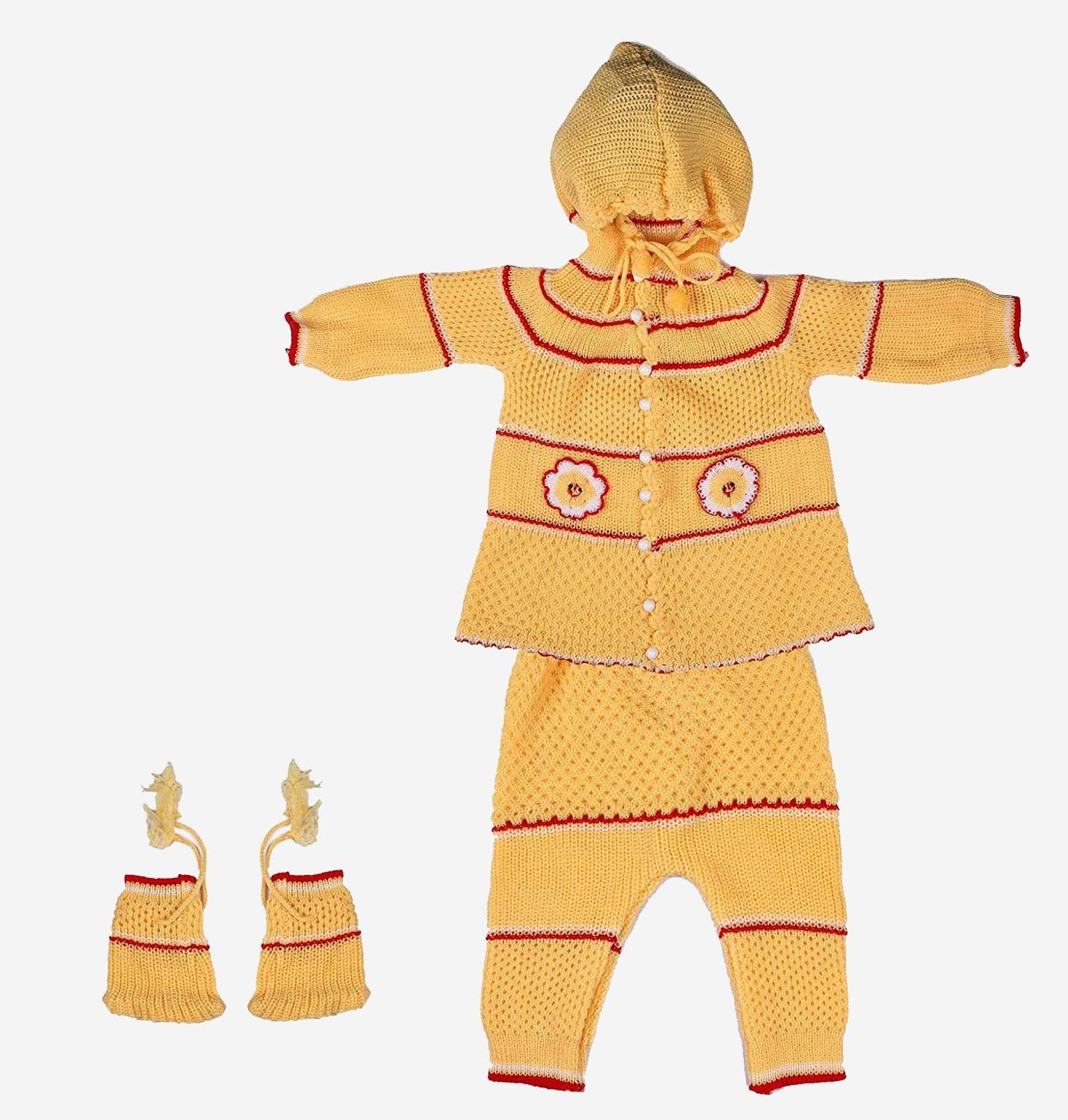 ANIXA Baby Boys & Baby Girls Casual Sweater Pyjama, Socks