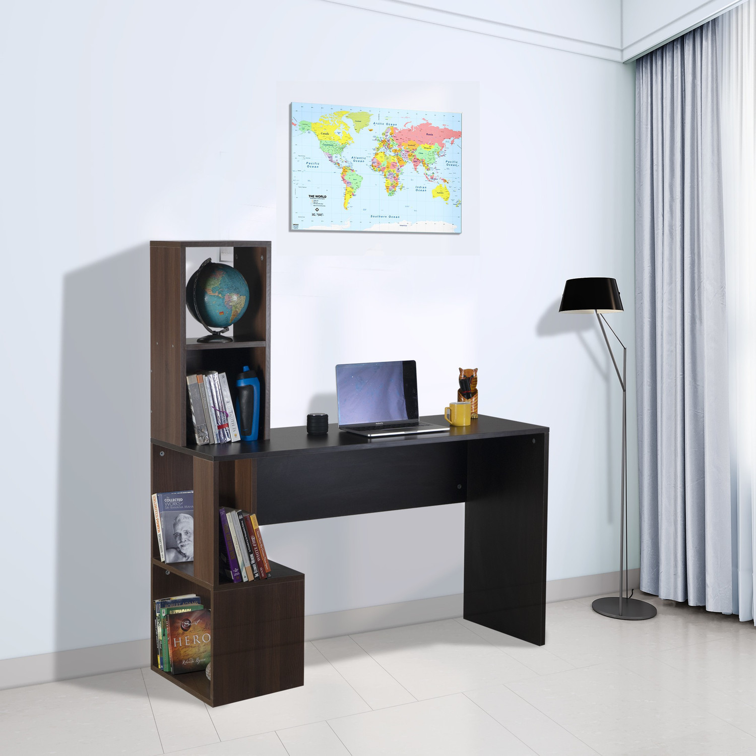Image of Flipkart Perfect Homes Studio Cleo Engineered Wood Study Table