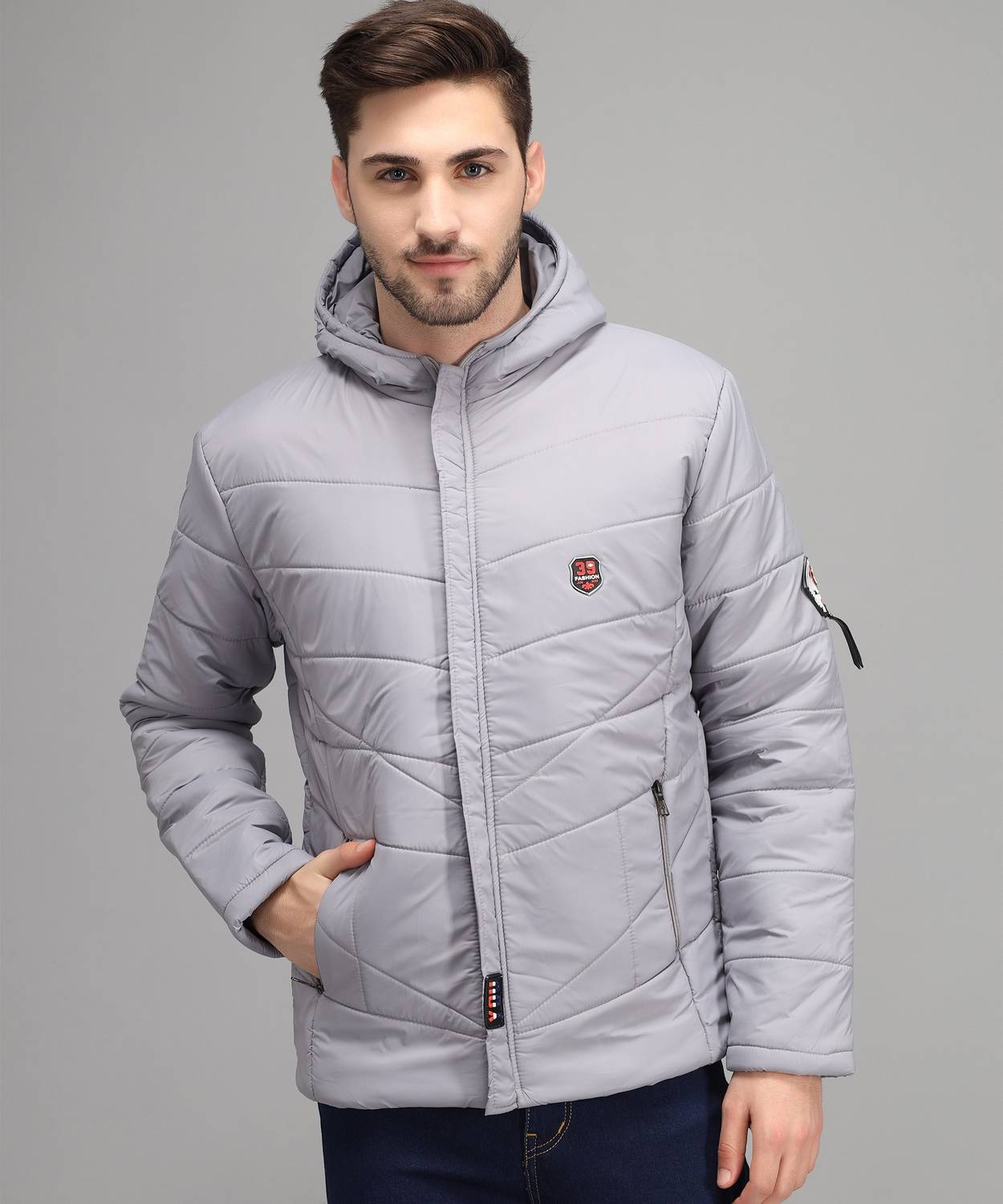 Hemlock Full Sleeve Solid Men Jacket at ₹677 (77% Off) – Flipkart