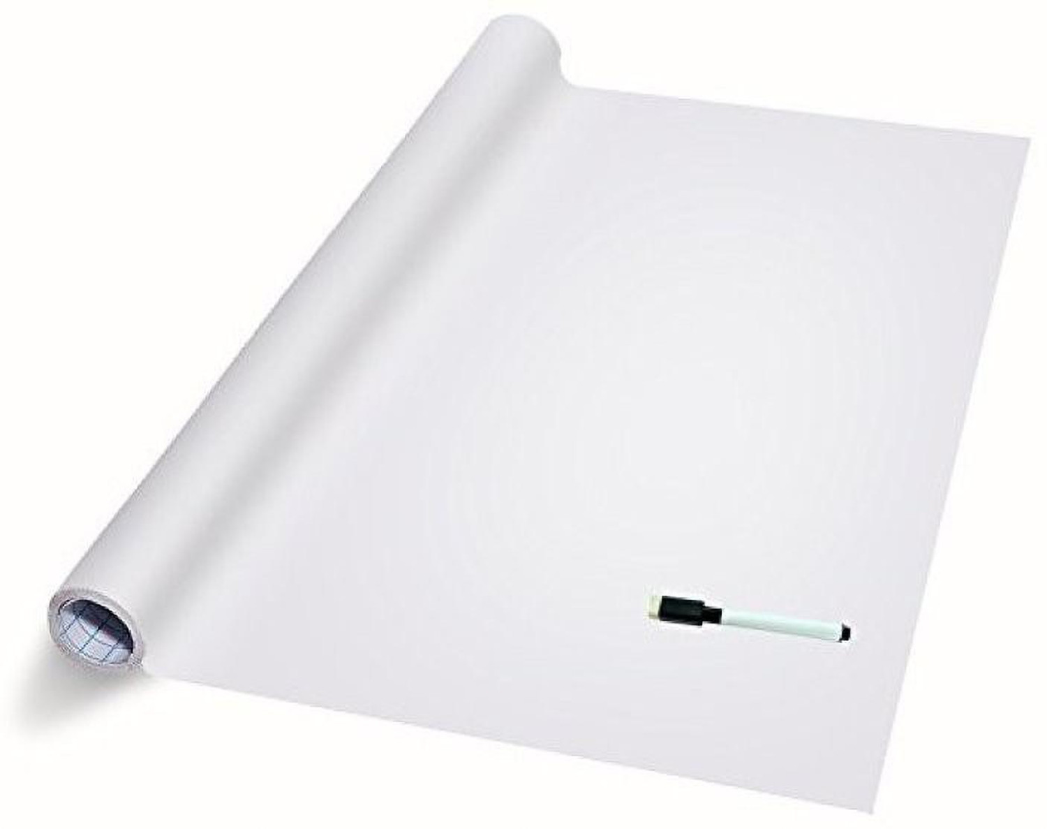 Image of Priyat 200 cm Wall Sticker Paper Vinyl Removal Self Adhesive Chalk /Marker Board Sheet for Children Room Decor and Mind Development Also for Office & School /Collages (Size-45x200cm) (Green) Chalkboard Sticker