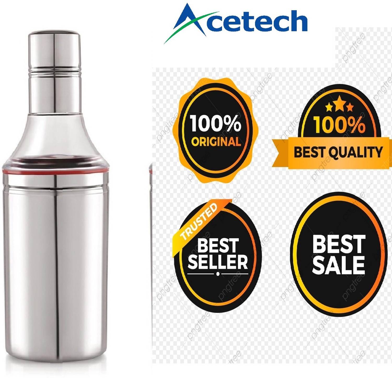 Acetech 1000 ml Cooking Oil Dispenser Set