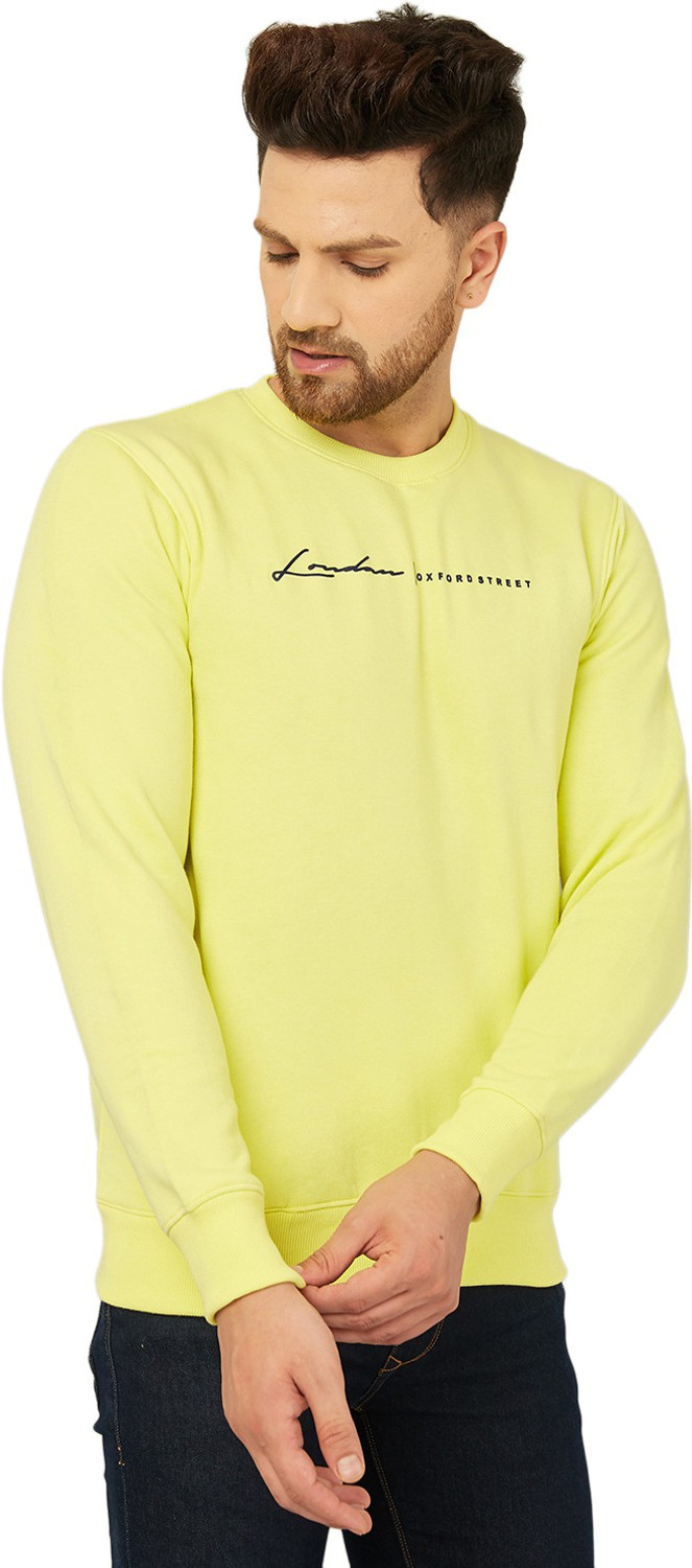 Image of BEN MARTIN Full Sleeve Color Block Men Sweatshirt