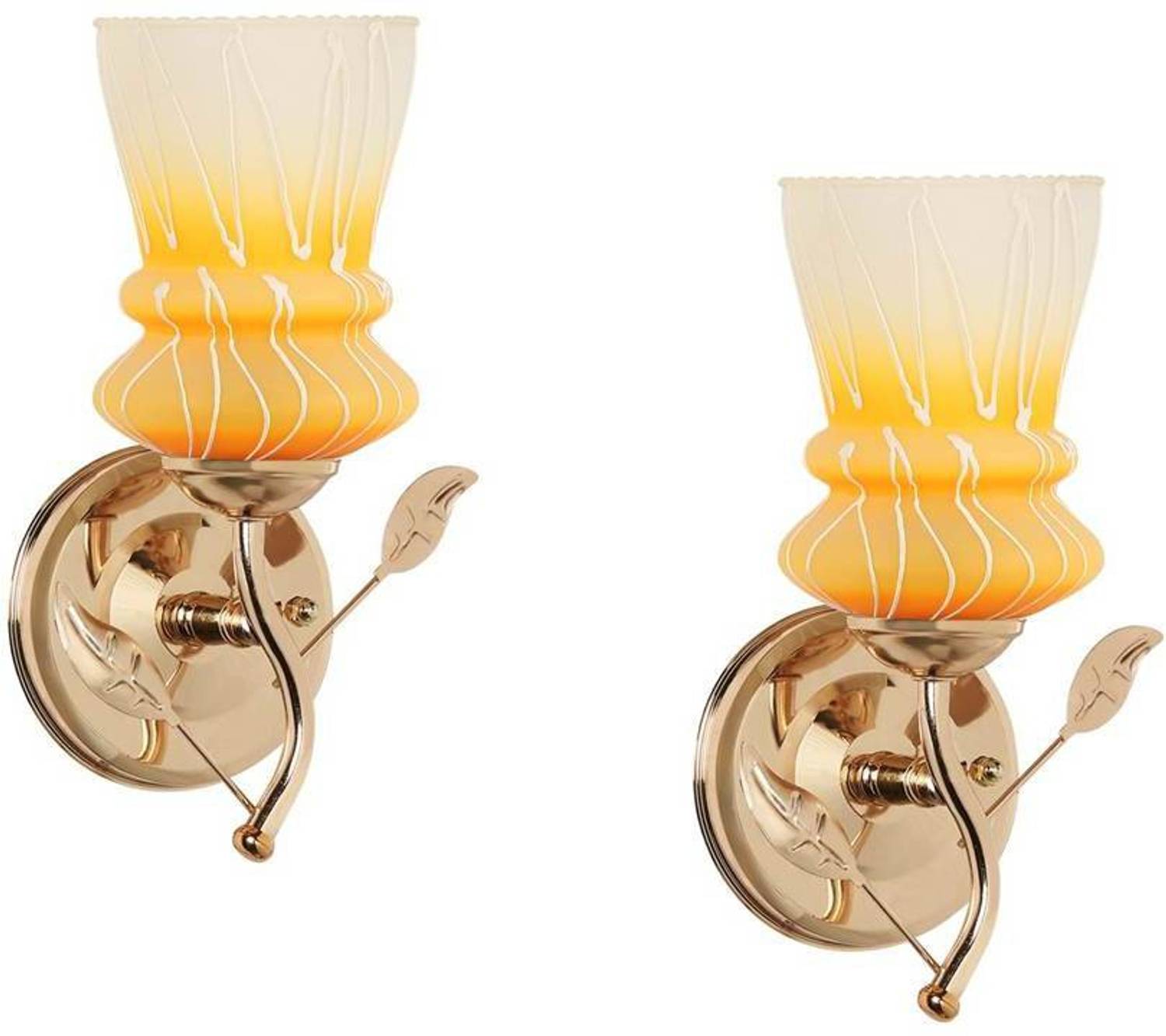 Awsm Wallchiere Wall Lamp Without Bulb (Pack of 2)