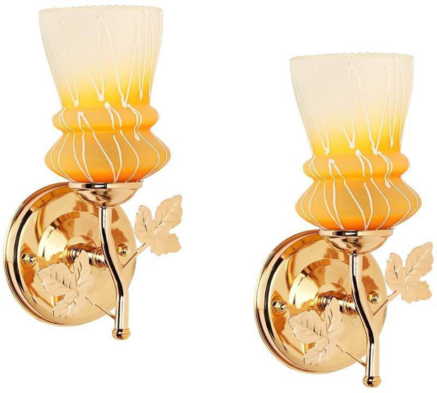 Awsm Wallchiere Wall Lamp Without Bulb (Pack of 2)
