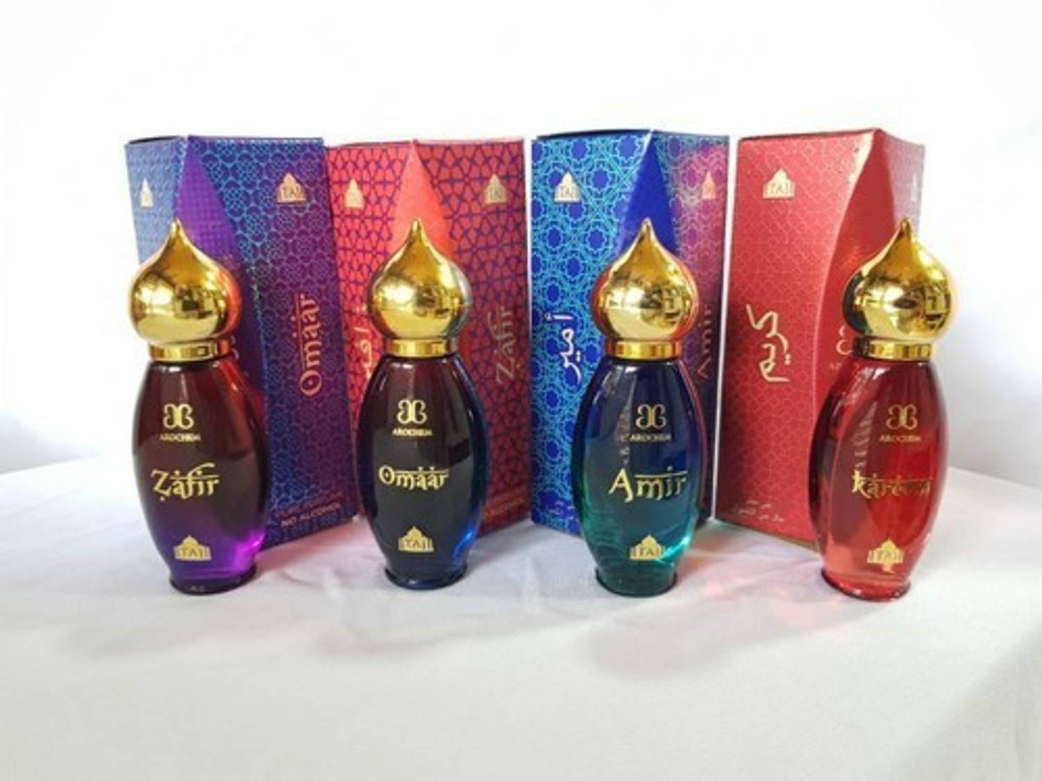 AROCHEM Amir, Kareem, Omaar, Zafir Attar Combo 9ml - Image 1