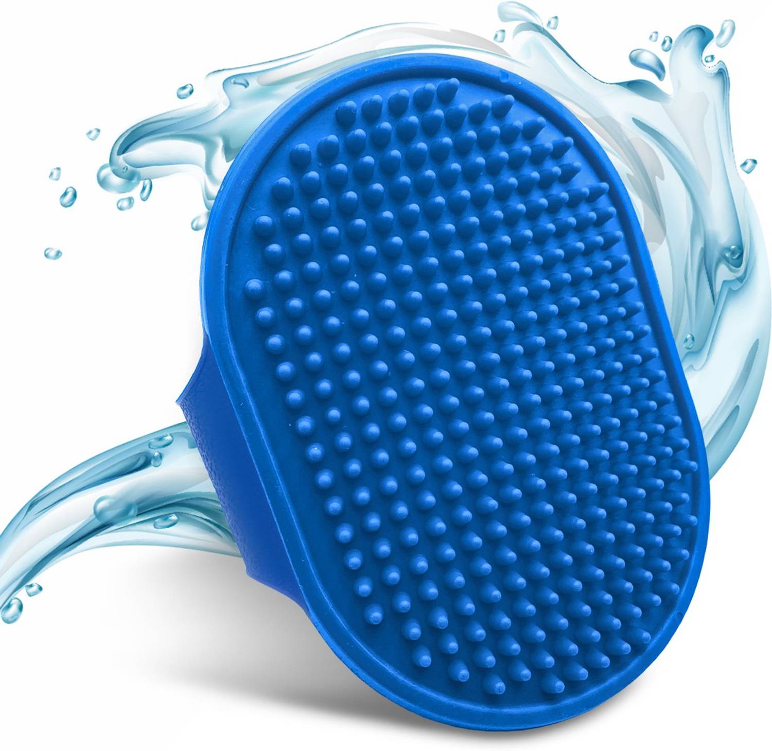BOLTZ Bath and Deshedding Hand Brush for Dogs & Cats Grooming Basic Comb for Dog & Cat