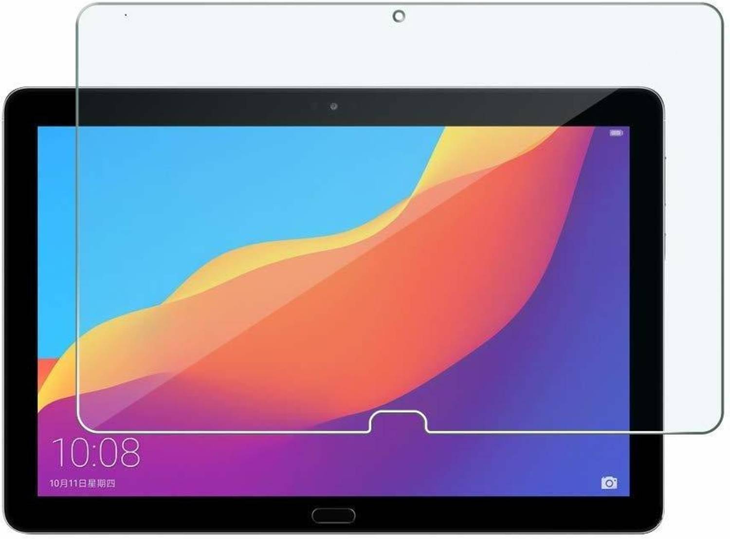 somupr Screen Guard for Tablet Tempered Glass Guard for Huawei Honor Pad 5 10.1Inch -