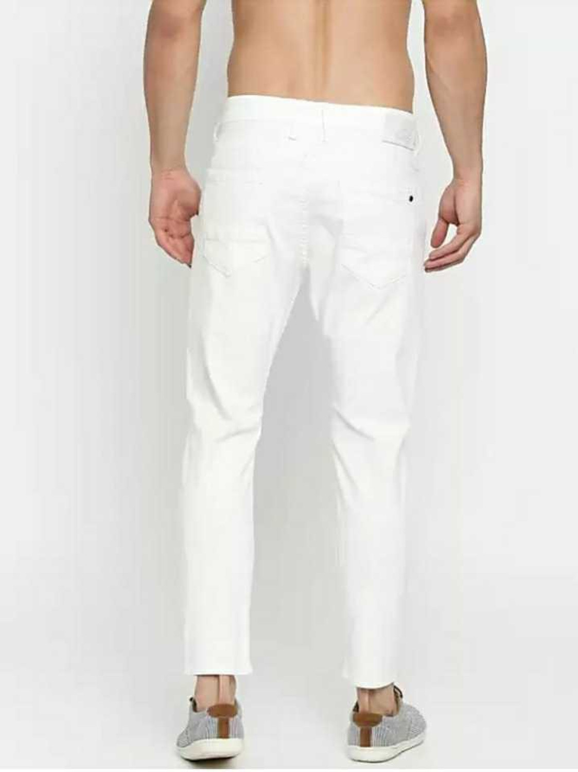Image of linaria Slim Men White Jeans