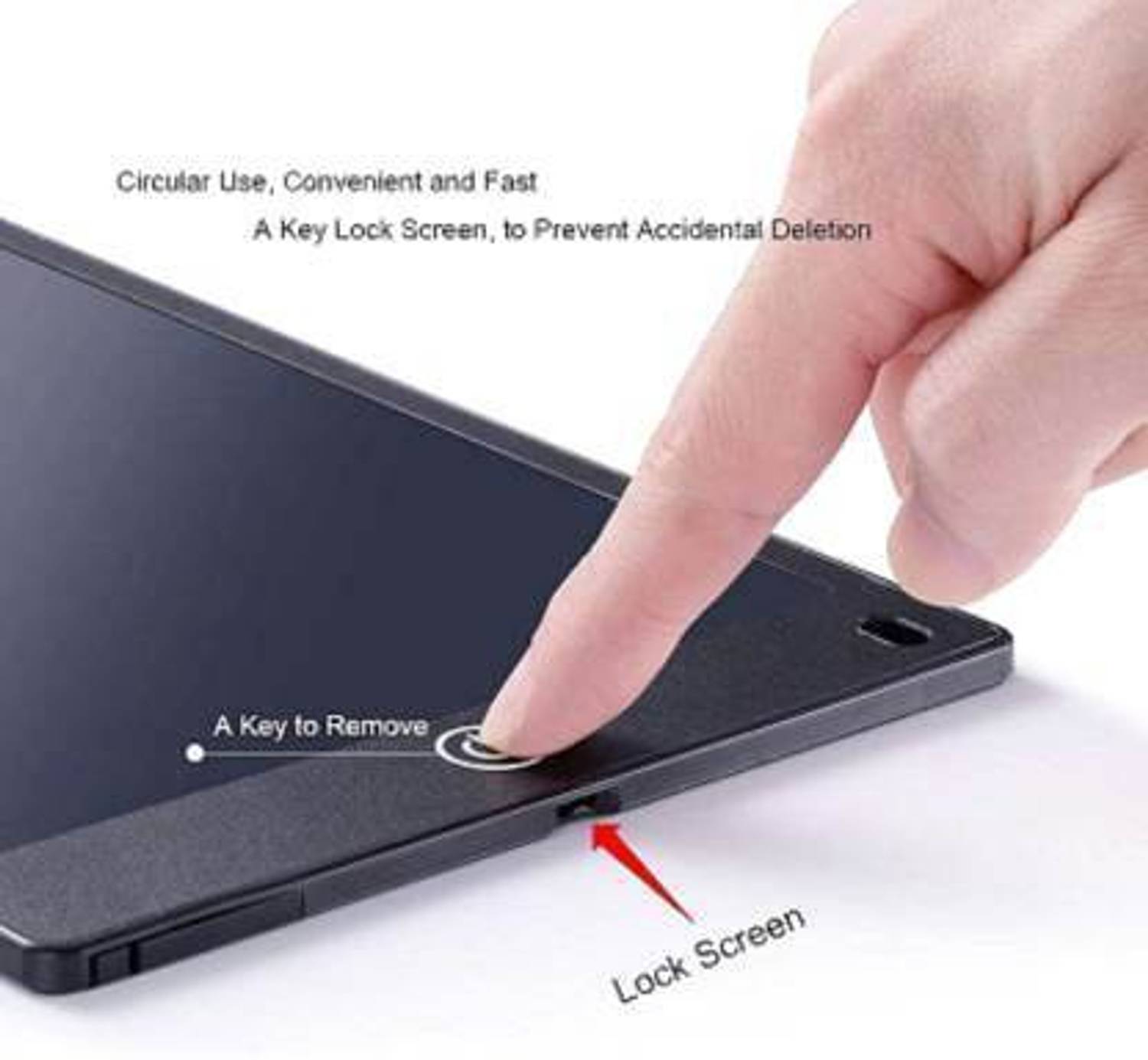 Ayansh 8.5 inch LCD Writing Pad For Kids Re-Writing Paperless Electronic Digital Slate E Writer Pads Notepad