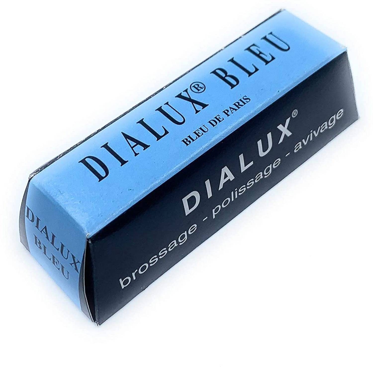 Ceznek Dialux Blue High Polishing Rouge Bar Used on All Metals for Removing Scratches, Cleaning & High Lustre Finish for Jewellery Making & Repair, Watchmaking, Model Making & Hobby Crafts DIY (Blue) Glass Polisher