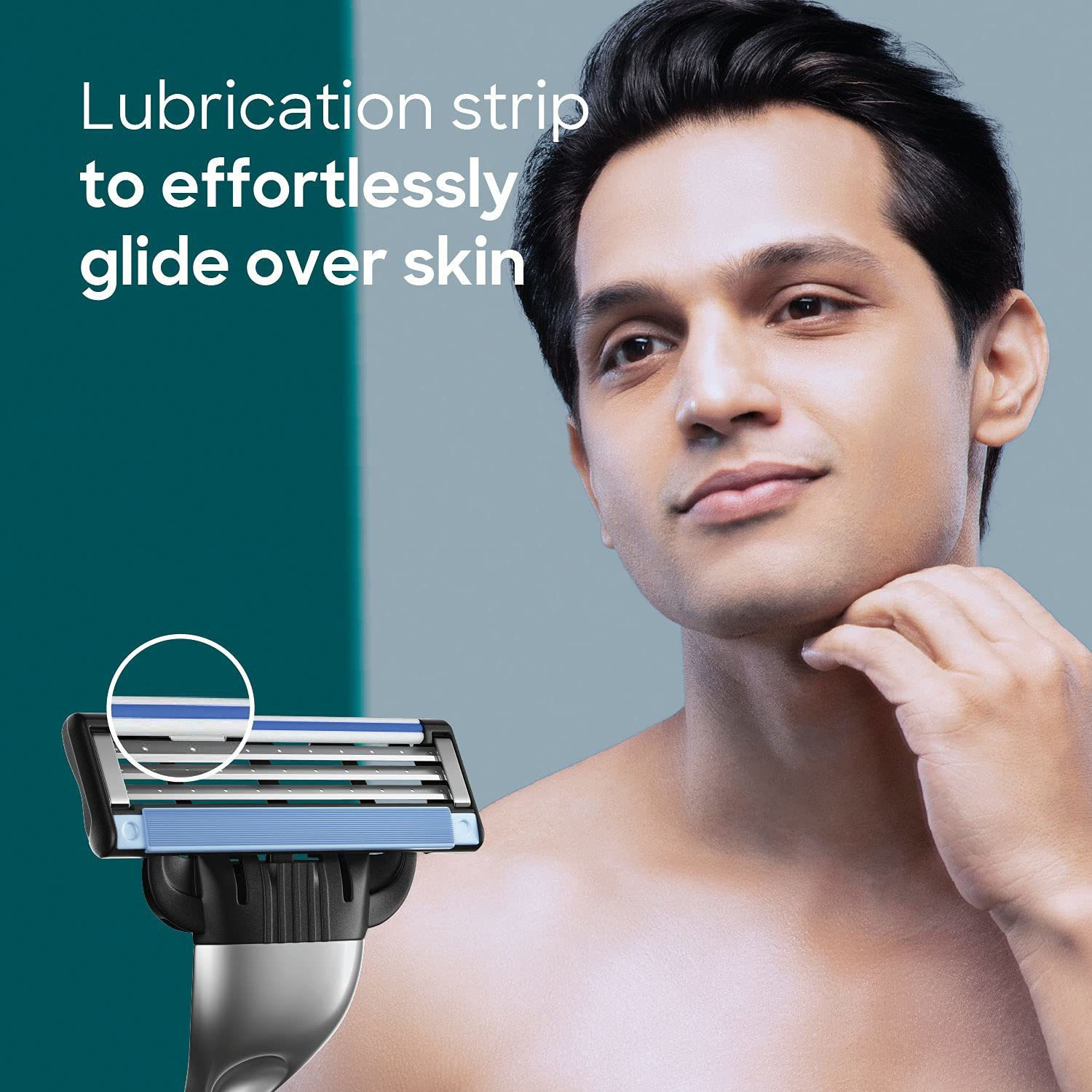 Image of Gillette Mach 3 Manual Shaving Razor Blades - 4 Cartridges