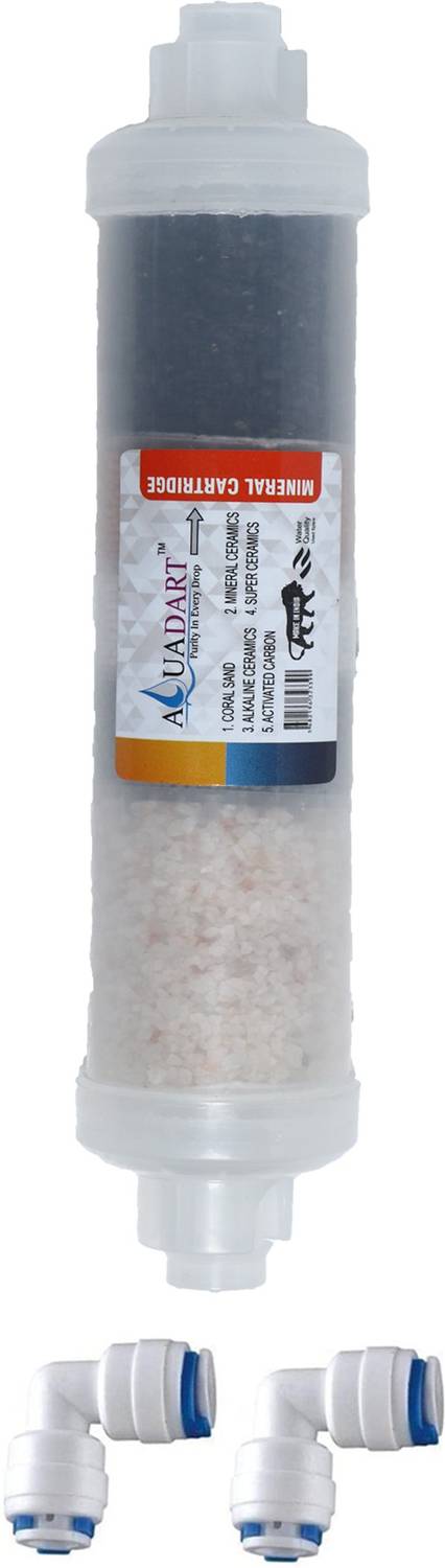 AquaDart Mineral Cartridge All type of RO water purifier (08 inch) Solid Filter Cartridge