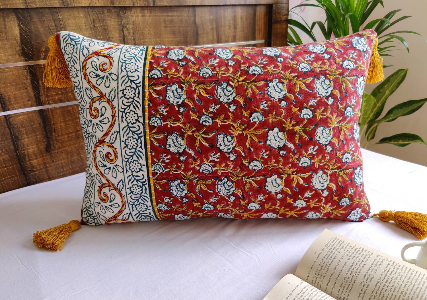 ABSTRACT INDIA Cotton Pillows Cover