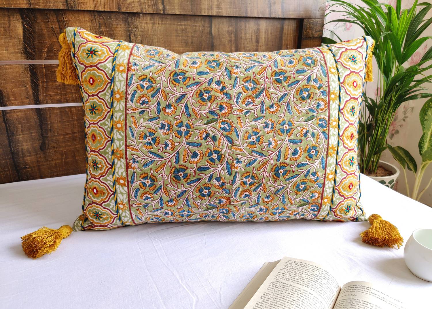 ABSTRACT INDIA Cotton Pillows Cover