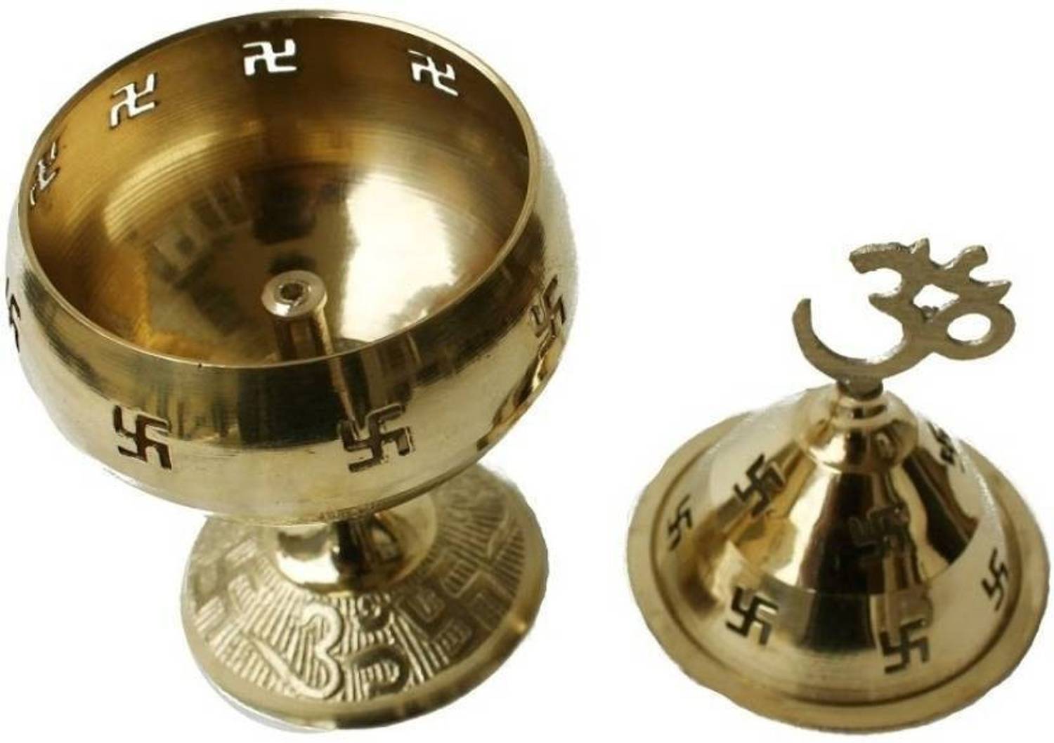 ADIYOGI Brass Table Diya