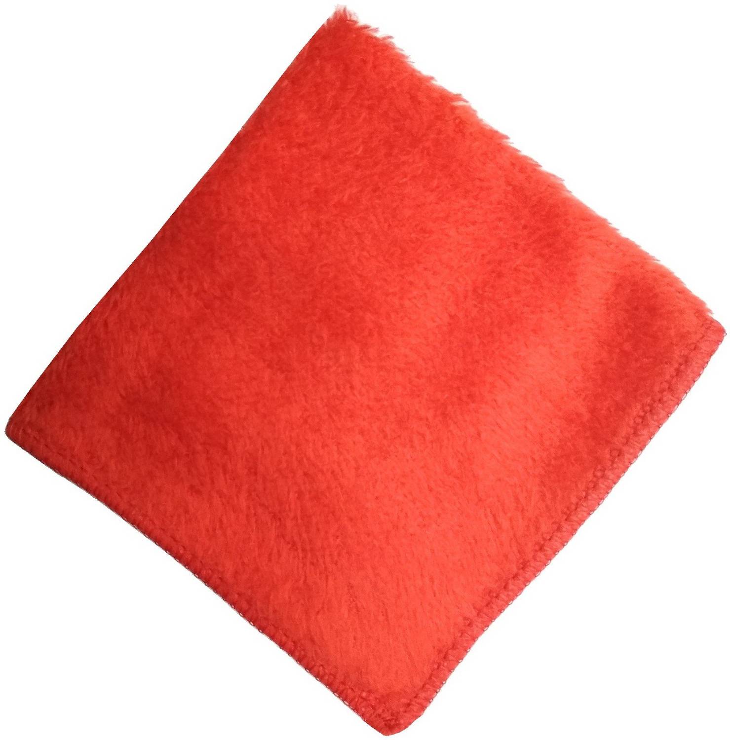 Adhvik Premium Quality Extra Pure Soft (Size:24x25 cm) Multi Purpose Towel Handkerchief ["Red"] Handkerchief