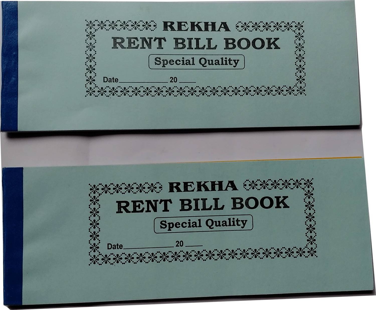 Accounts Rent Bill Book Rent Bill Book 24X9 CM 50 Sheets (Pack of 2) 2-Part Bill Book