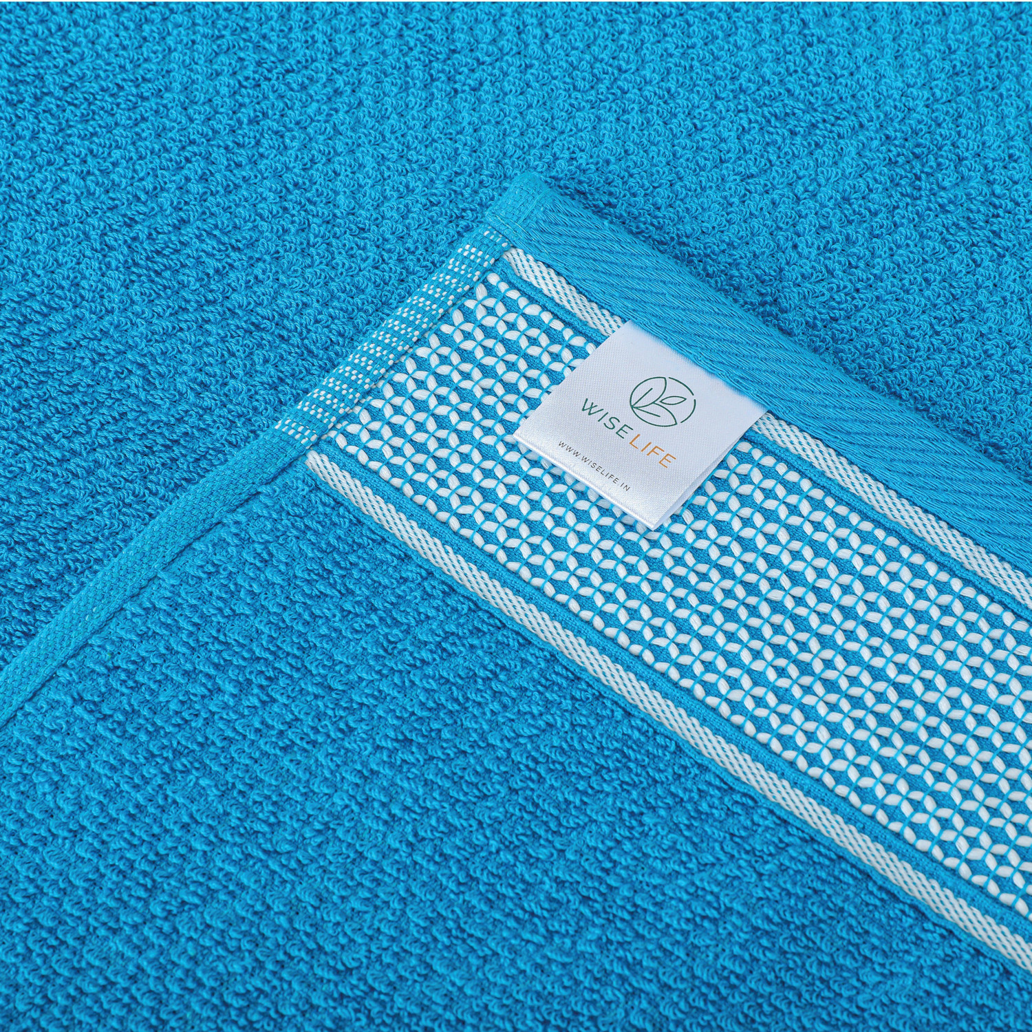 Image of Wiselife Cotton 500 GSM Bath Towel Set