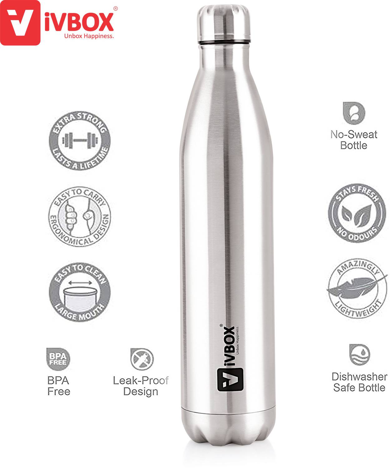 iVBOX BOOSTER 1000ml Double-Wall Vacuum Flask - Image 3