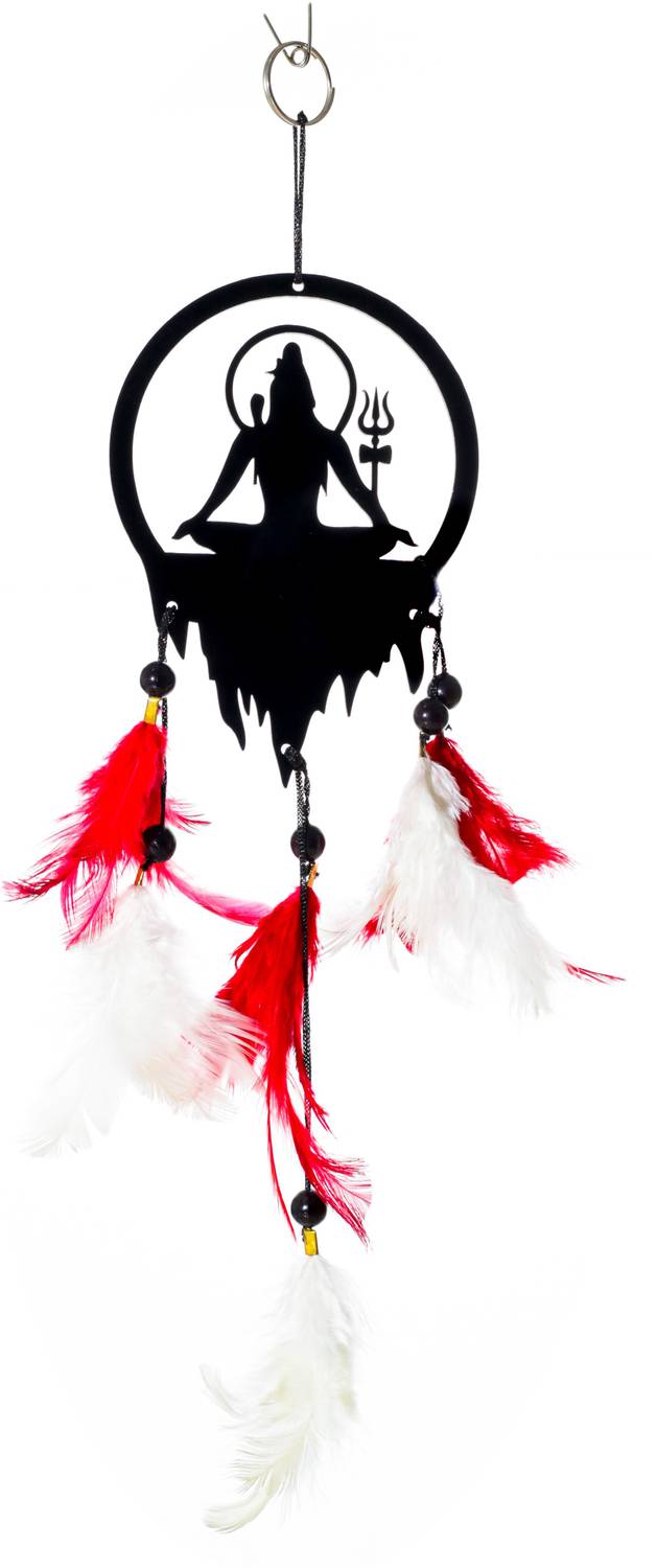 AADRSH COLLECTION JAI GANESHCar Hanging ~ Handmade Hangings for Positivity (Can be used as Home Décor Accents, Wall Hangings, Garden, Car, Outdoor, Bedroom, Key chain, Meditation Room, Yoga Temple, Windchime) Car Hanging Ornament (Pack of 1) Car Hanging Ornament