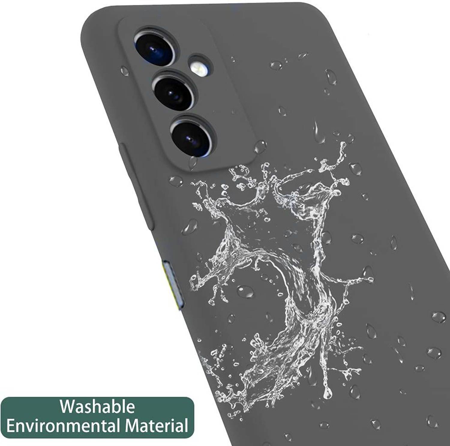 NewSelect Back Cover for Samsung Galaxy M52 5G Black - Image 3