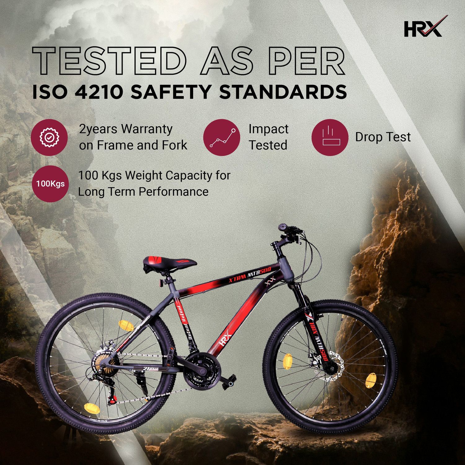 Image of HRX MTB 500 Limited Edition 29 T (inch) Mountain Cycle