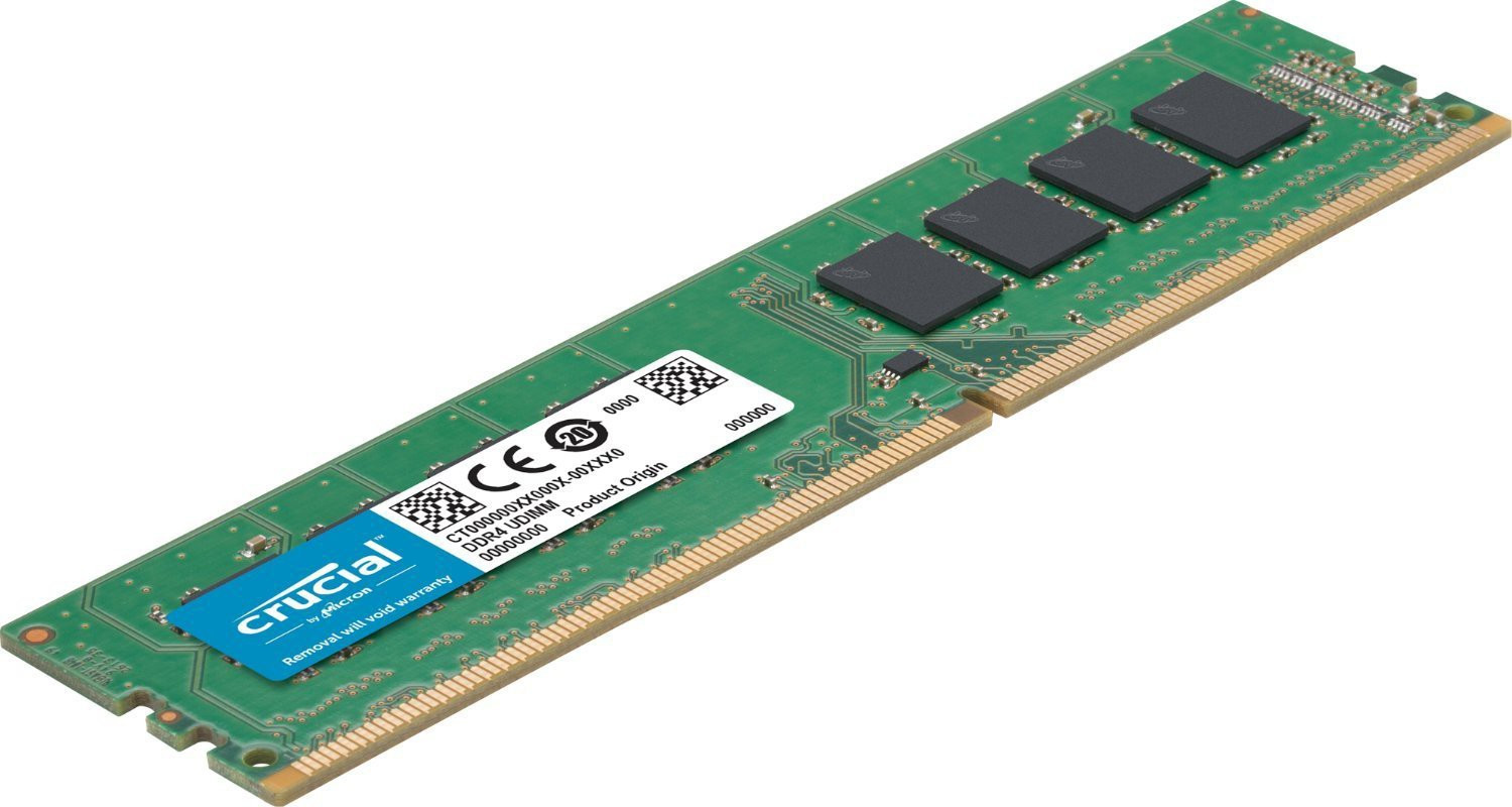 Image of Crucial 3200 MHz DDR4 16 GB (Single Channel) Mac, Server UDIMM (CL22 Desktop Gaming RAM)