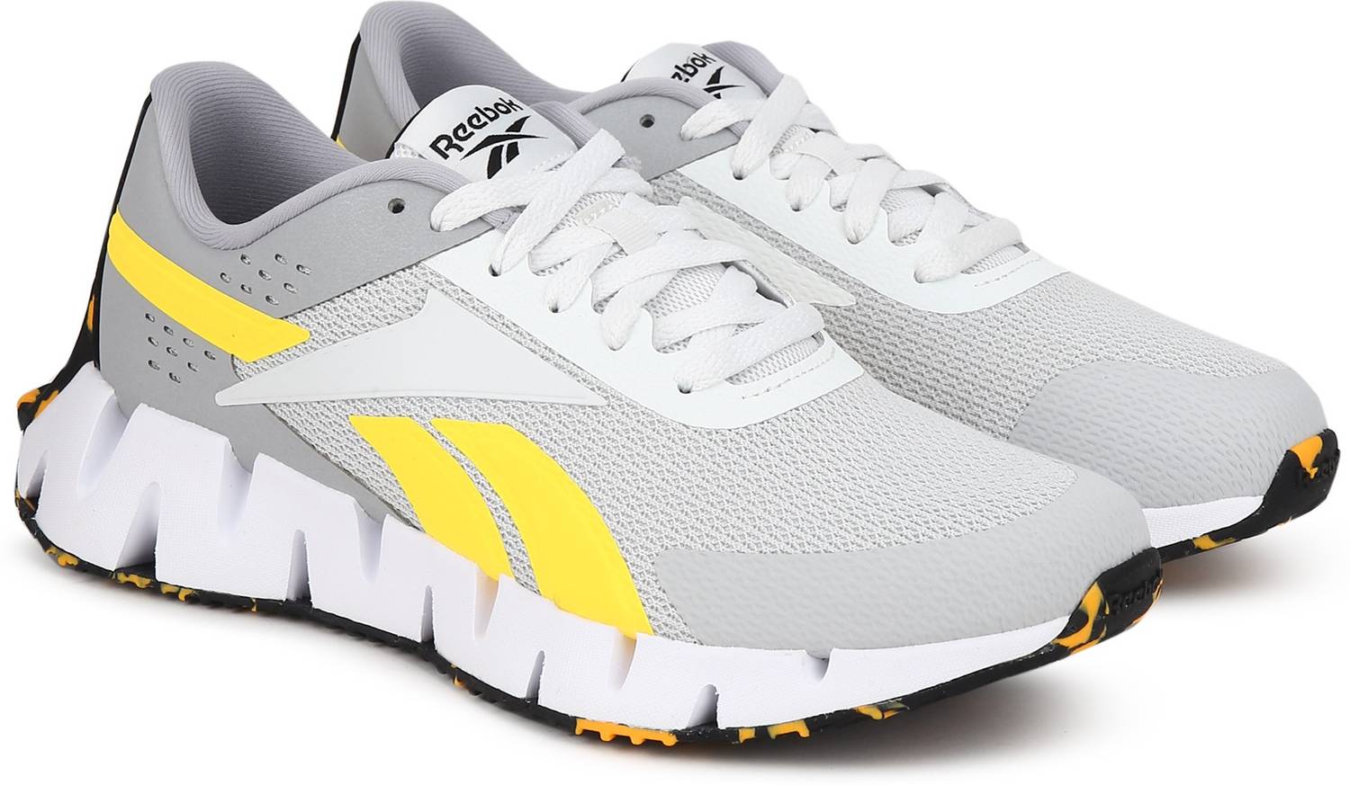 REEBOK Zig Dynamica 2.0 Running Shoes For Men Gray - Image 2