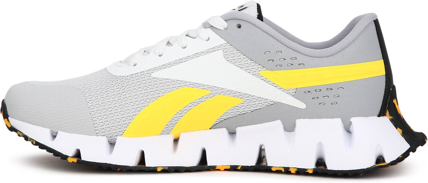 REEBOK Zig Dynamica 2.0 Running Shoes For Men Gray - Image 3