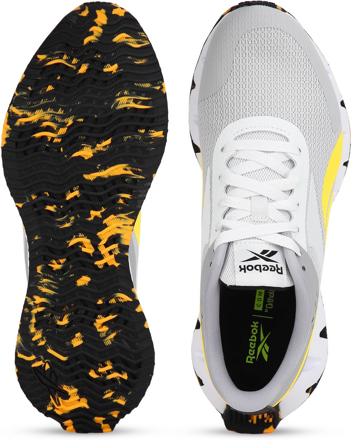 REEBOK Zig Dynamica 2.0 Running Shoes For Men Gray - Image 5