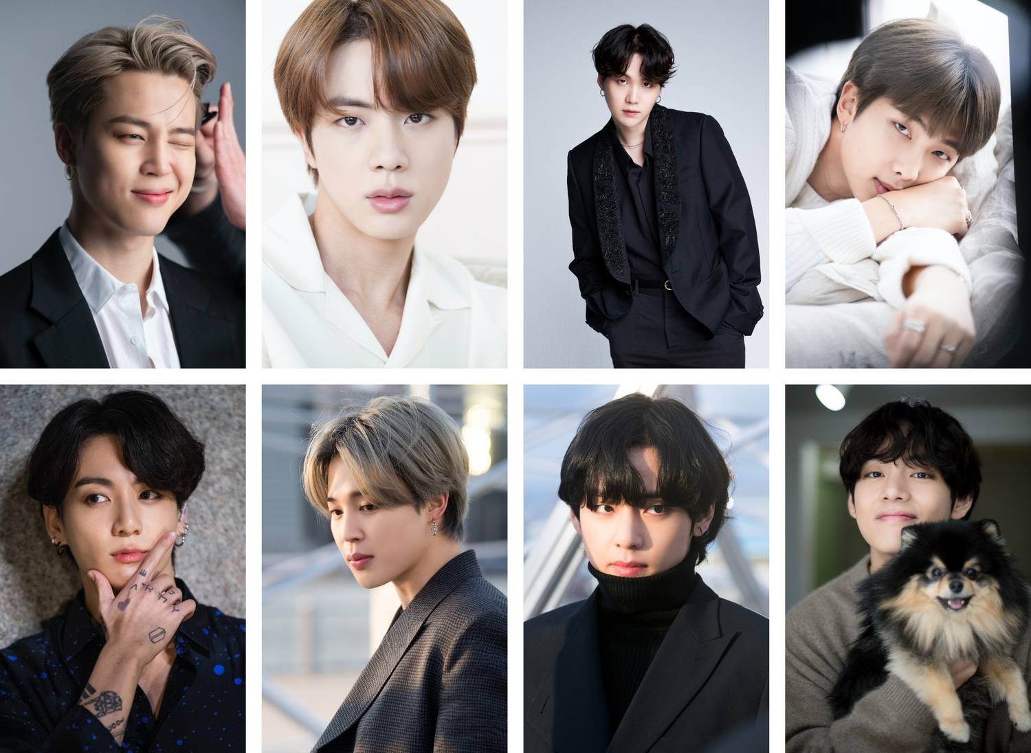 Printnet Pack of 21 BTS Band Members Photos collections| for BTS