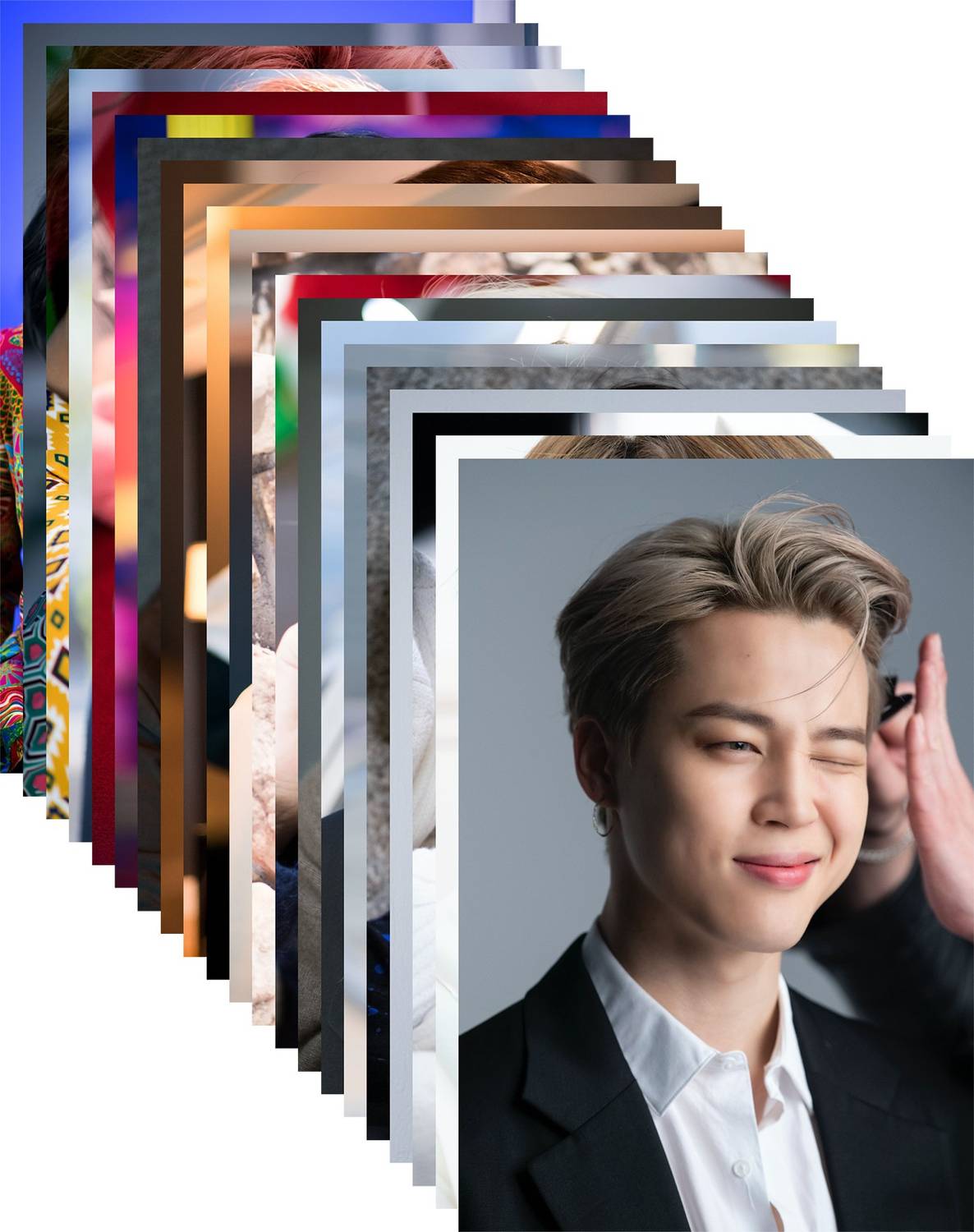 Printnet Pack of 21 BTS Band Members Photos collections| for BTS