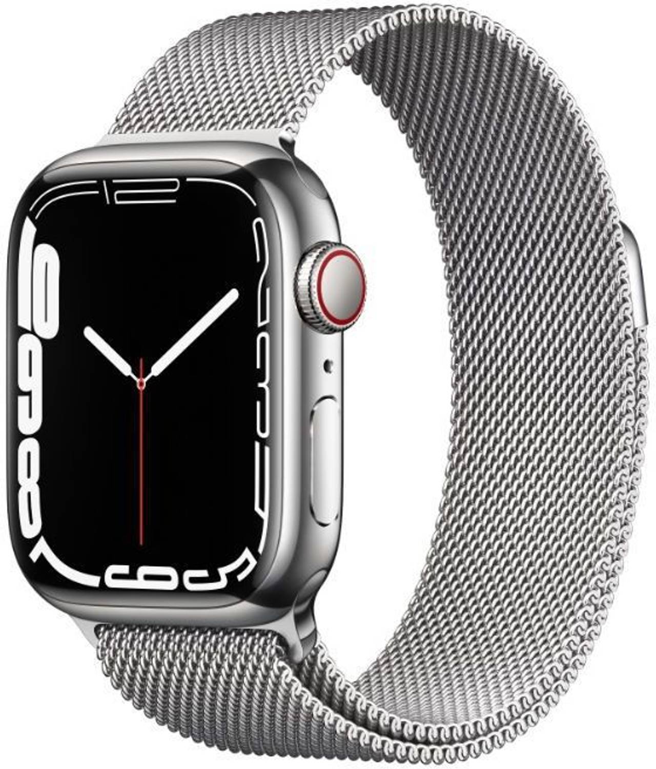 Apple WatchSeries7(GPS+Cellular-41mm)Silver Stainless Steel Case-