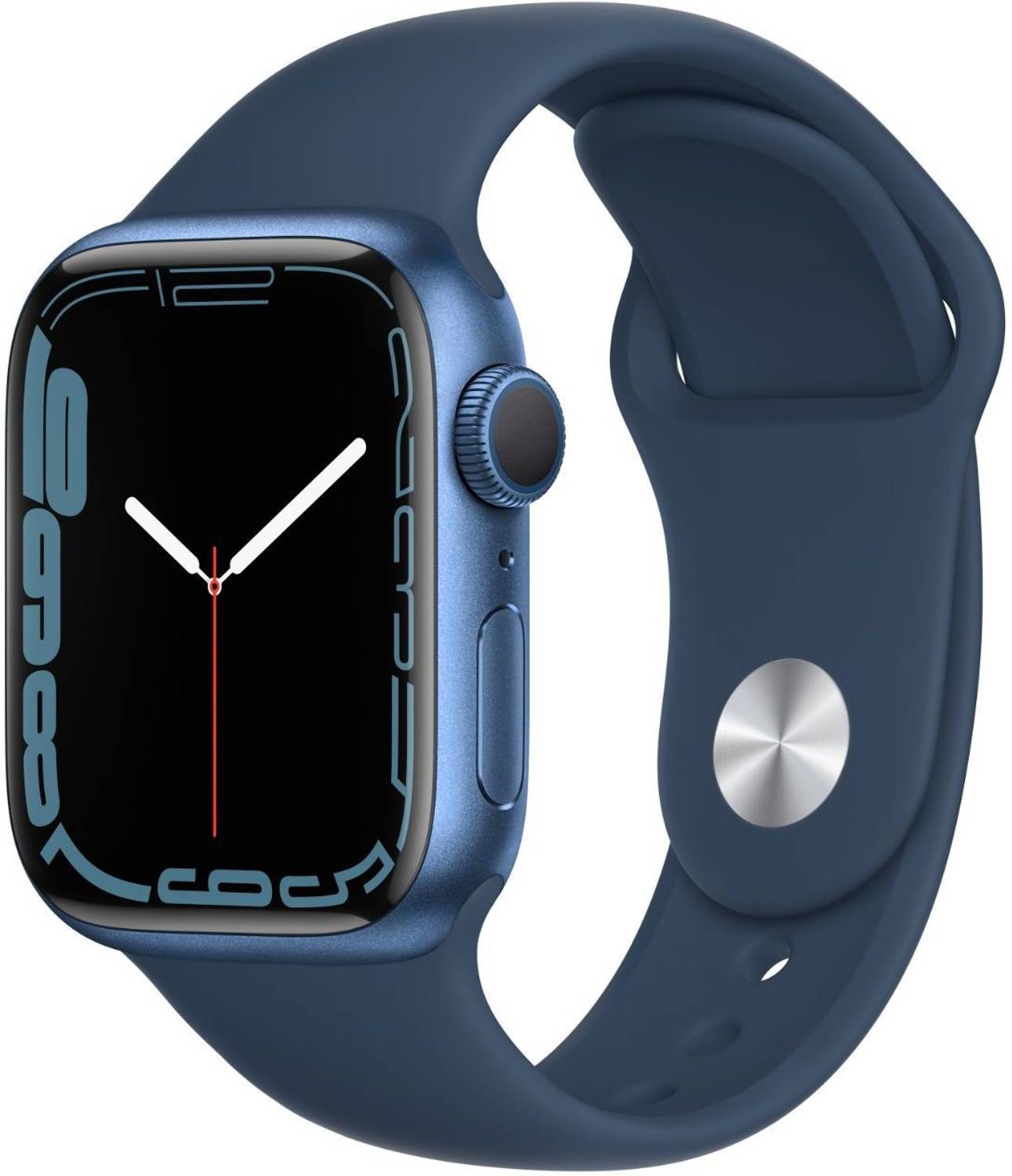 Apple Watch Series7 (GPS, 41mm) - Blue Aluminium Case with Abyss