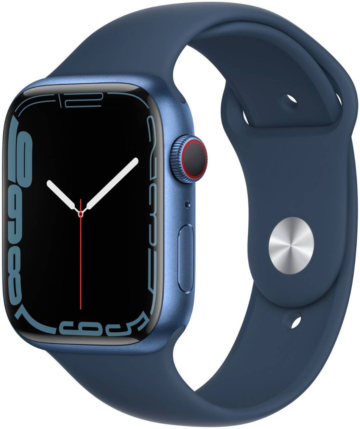 Apple Watch Series7 (GPS + Cellular, 45mm)Blue Aluminium Case-Aby