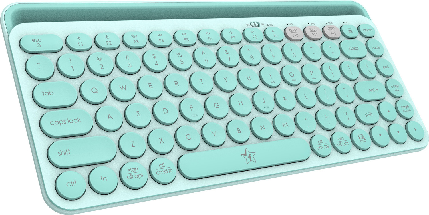 Image of Flipkart SmartBuy K931T Bluetooth, Wireless Handheld Multi-device Keyboard Compatible with Desktop, Laptop, Mac