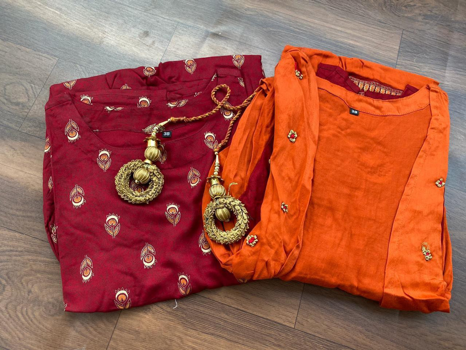 Image of Pranshi Women Embroidered Anarkali Kurta
