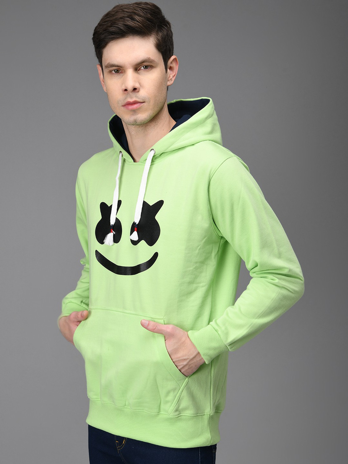 Image of eWools Full Sleeve Printed Men Sweatshirt