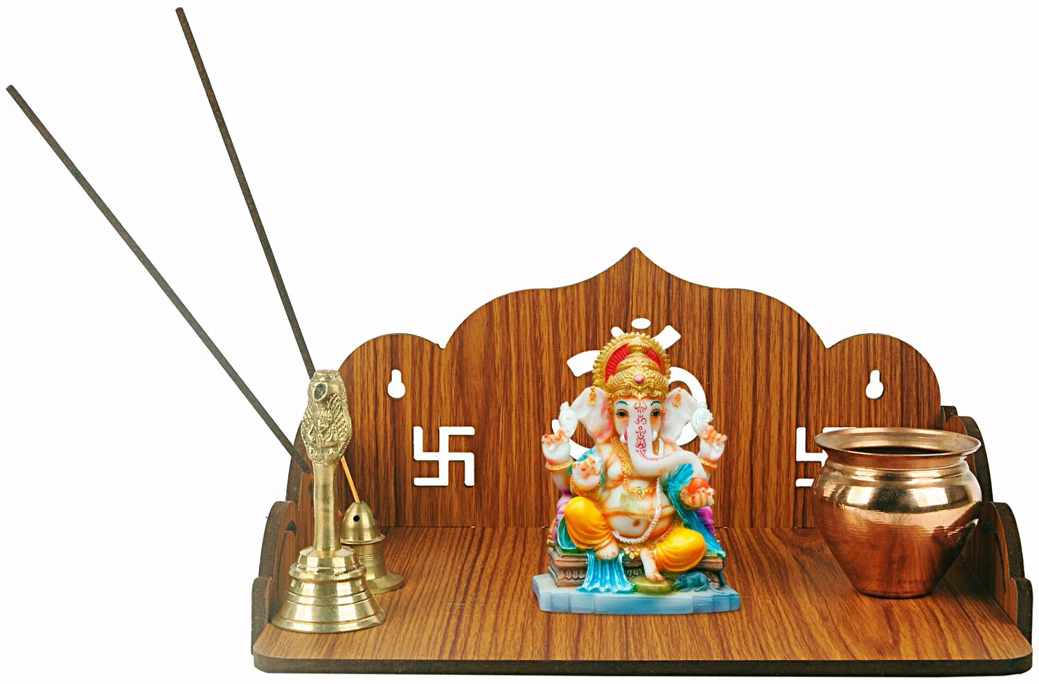 AscentWall Art Temple-JR009 Engineered Wood Home Temple
