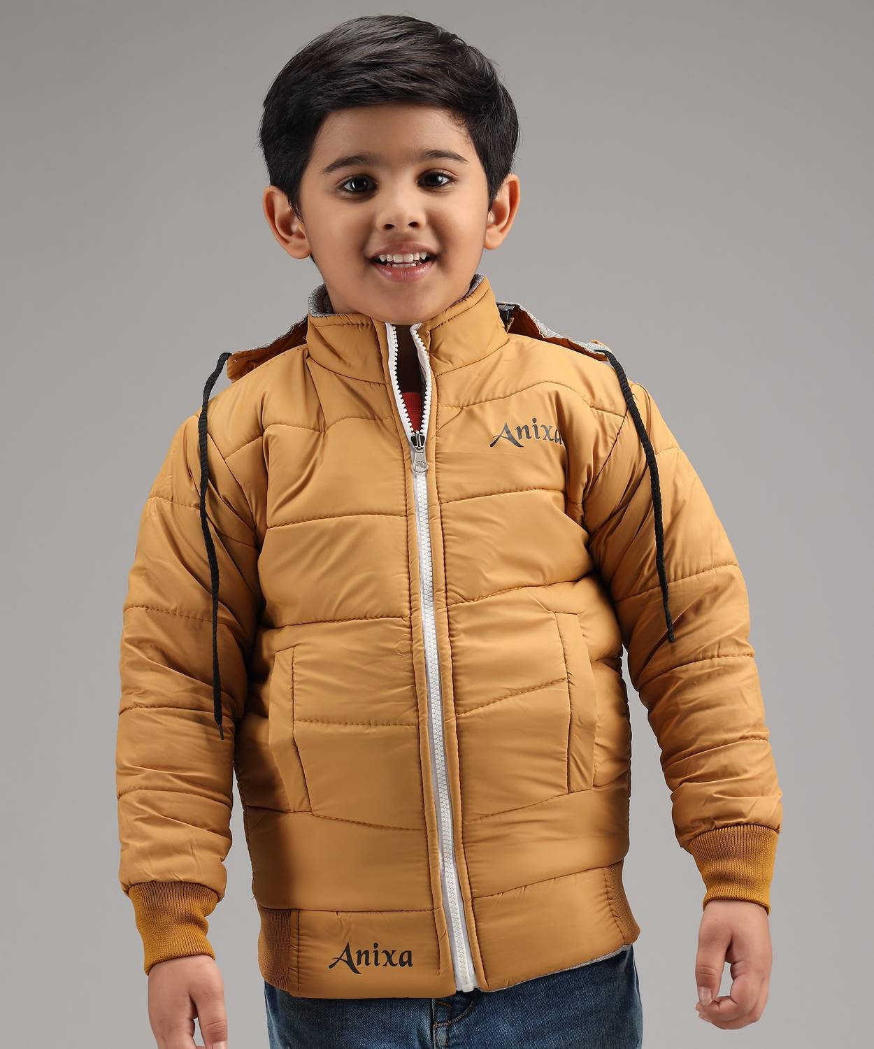ANIXA Full Sleeve Solid Boys Jacket