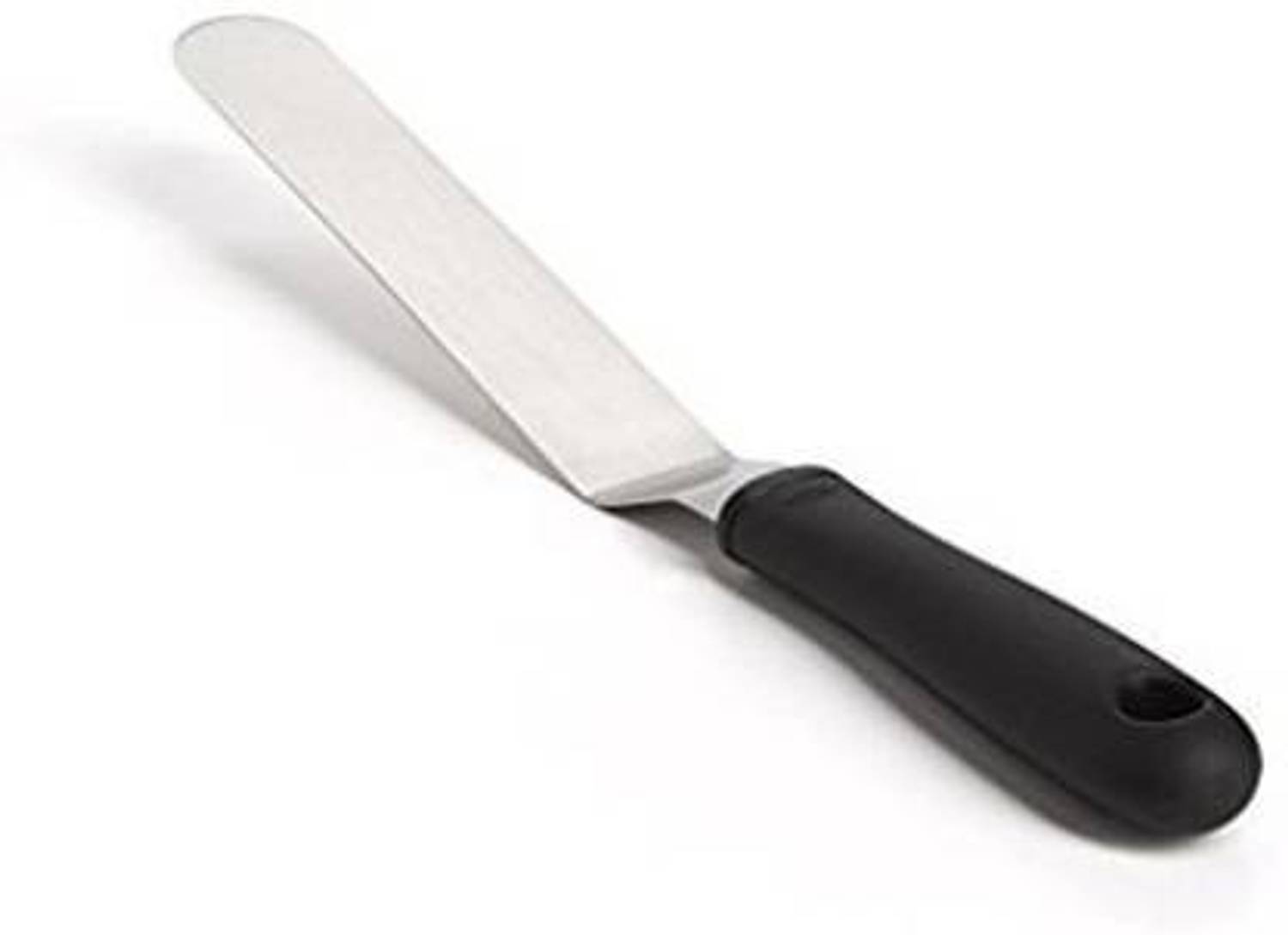 BAKERS4U 6" Angular Stainless Steel Cake Palette Knife/Stainless Steel Icing Spatula, 1 Piece(Silver) Lifting Spatula