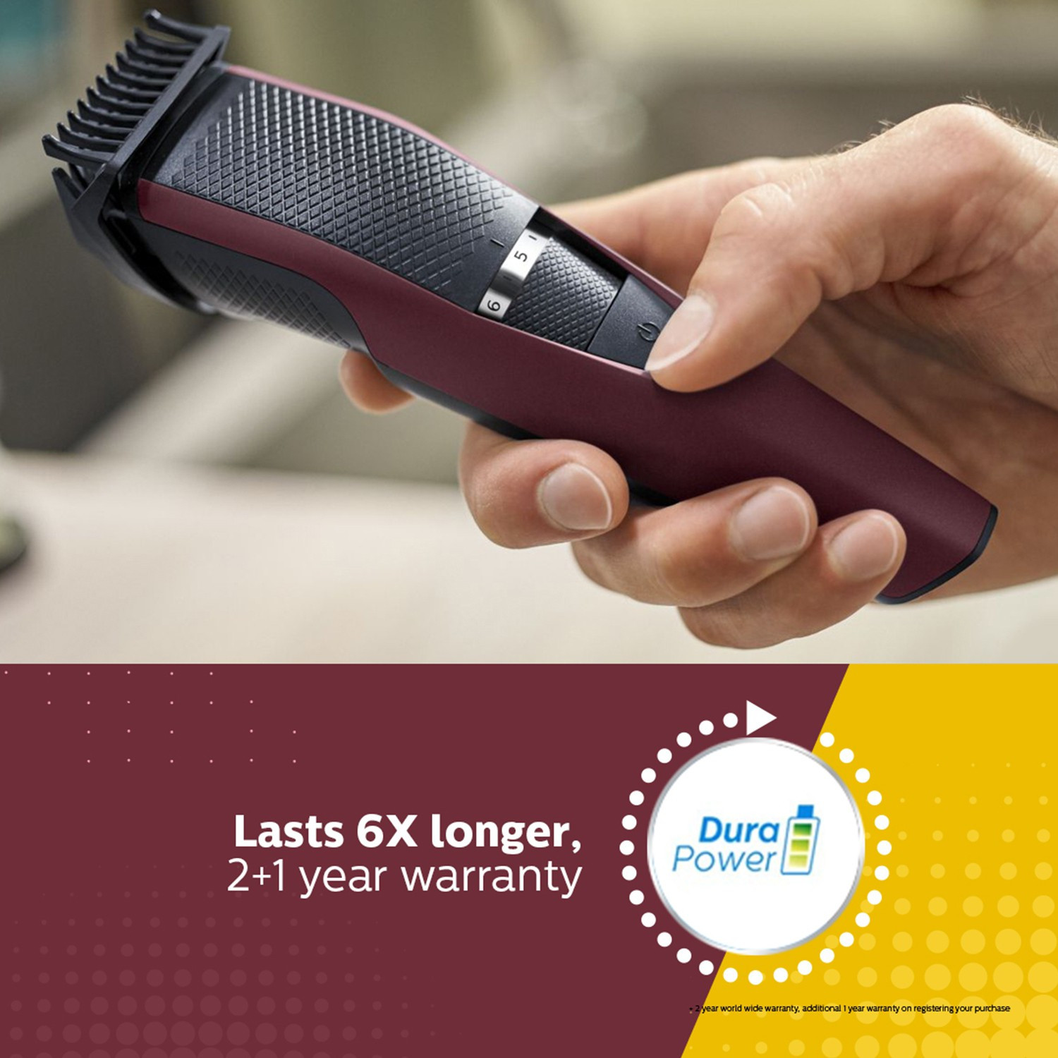 Image of PHILIPS BT3101 /25 Trimmer 45 min Runtime 10 Length Settings
