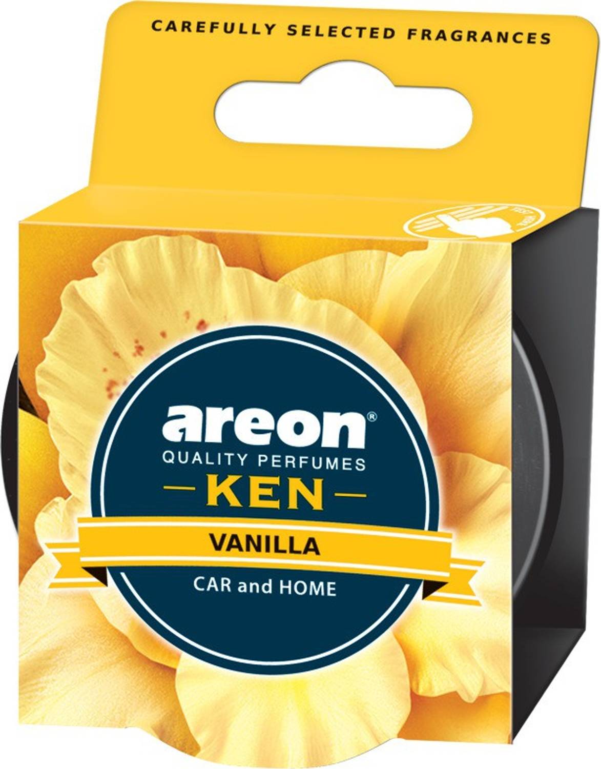areon Vanilla Diffuser Ken Vanilla | Fresh Energizing Fragrance | Ultimate Combination Of Style, Versatility & Value | Eradicates Foul Odors