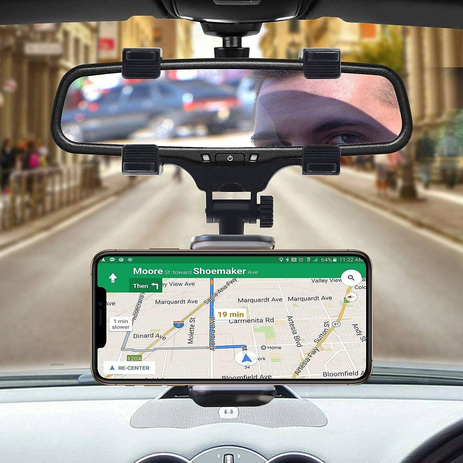 Deeshora Car Mobile Holder for Dashboard, Magnetic, Windshield